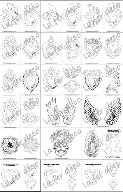 BOCETOS PARA REPUJADO I - DIGITAL PARA IMPRIMIR