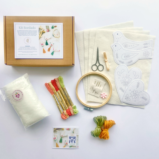 KIT BORDADO PAÑO LENCI