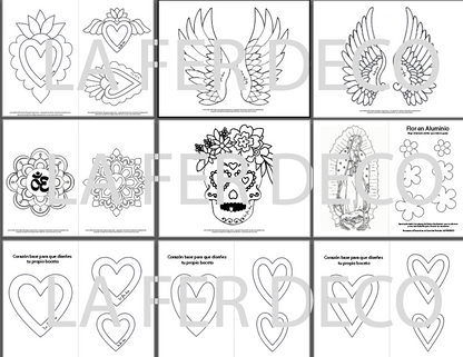BOCETOS PARA REPUJADO - DIGITAL PARA IMPRIMIR