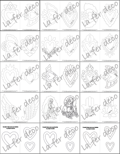 BOCETOS PARA REPUJADO II - DIGITAL PARA IMPRIMIR (NUEVO)