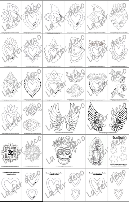 BOCETOS PARA REPUJADO I - DIGITAL PARA IMPRIMIR