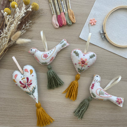 KIT BORDADO FIGURAS PAÑO LENCI