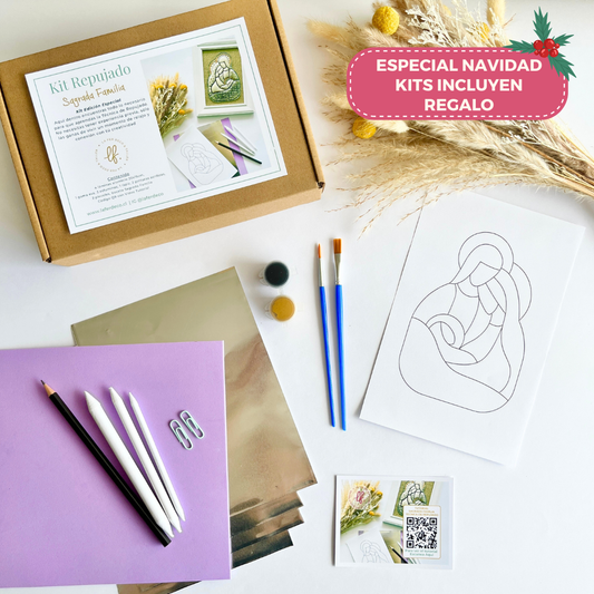 KIT REPUJADO - SAGRADA FAMILIA - EDICIÓN ESPECIAL